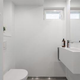 minimalistinen wc